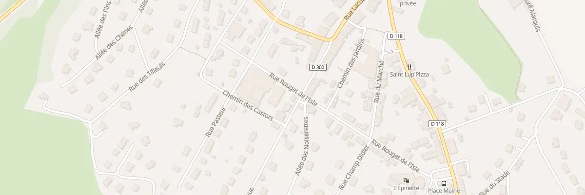 Plan du 2 Rue Bellevue à Coteaux du Lizon