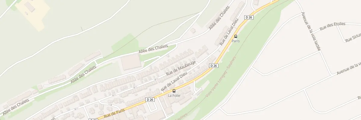 Plan du 71 Rue de Maubeuge à Herserange