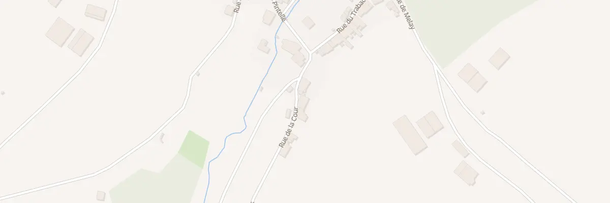 Plan du 5 Rue de la Cour à Villars à Bourbonne-les-Bains
