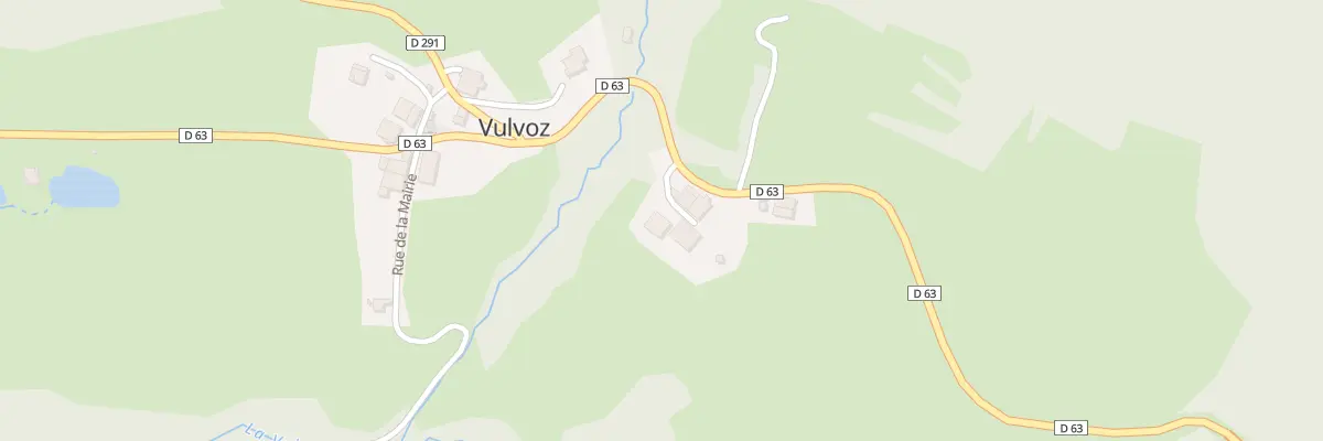 Plan du 5016 Le Village à Vulvoz