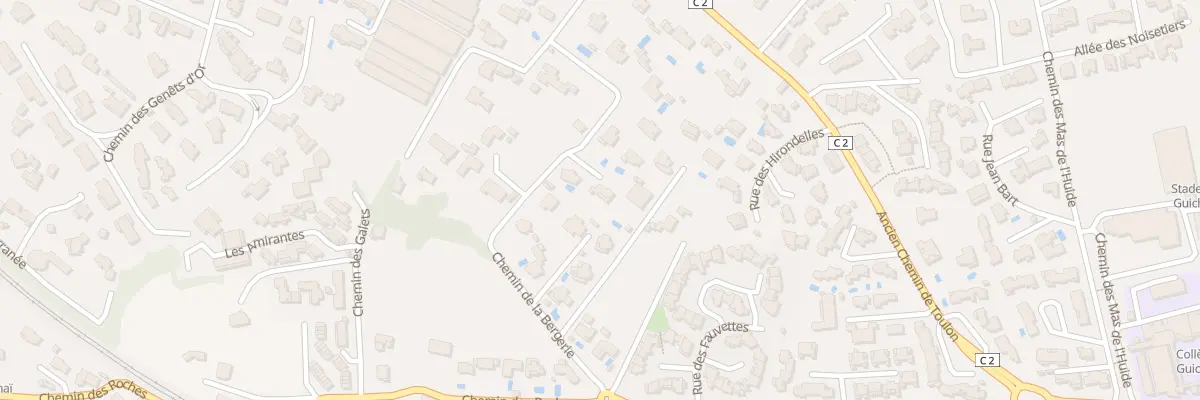 Plan du 272B Che de la Bergerie à Sanary-sur-Mer