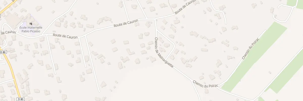 Plan du 5536 Les Vannades à Nans-les-Pins
