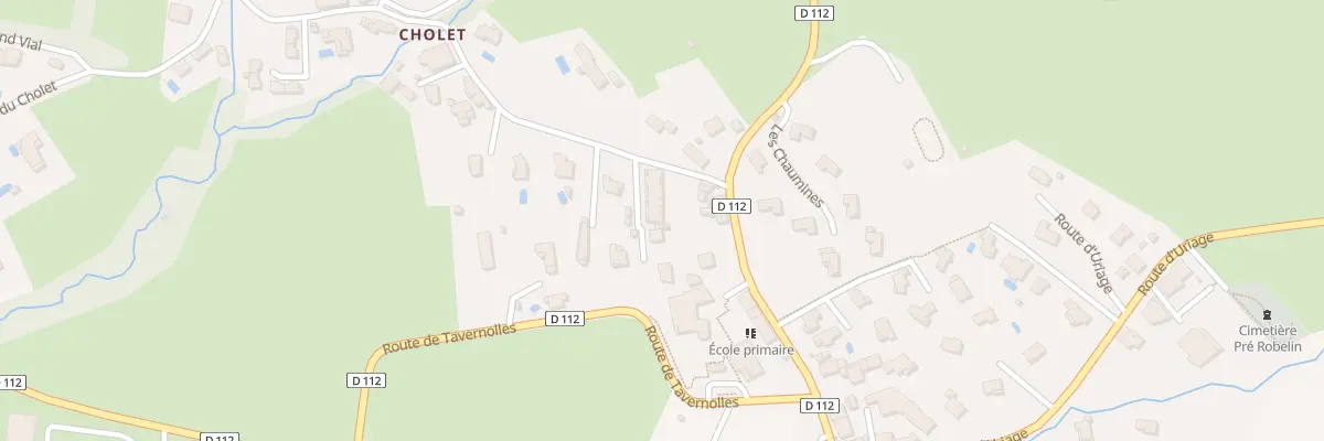 Plan du 71 Chem du Cholet à Herbeys