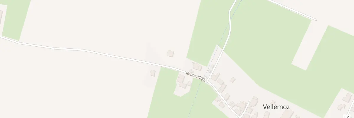 Plan du 1 Le Charmey à Vellemoz