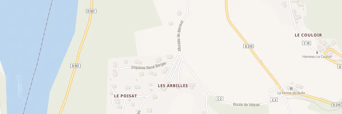Plan du 52 Rte des Galles à Chanaz