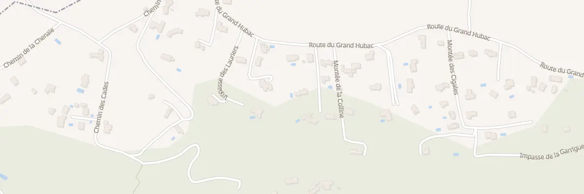 Plan du 941 Rte du Grand Hubac à Artigues