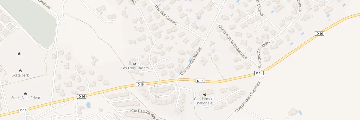 Plan du 7076 Av Claude Delorme à Forcalquier
