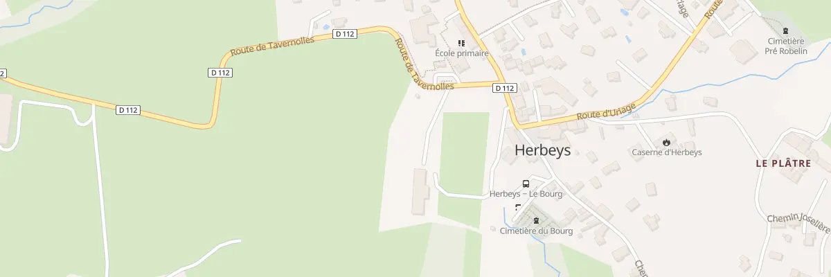 Plan du 20 Rte d’Uriage à Herbeys