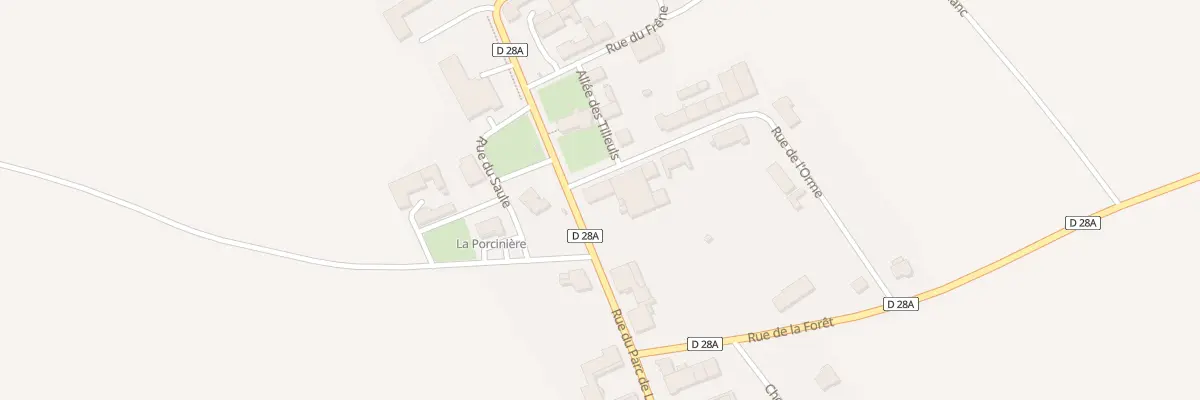 Plan du 7 Rue du Parc de Lorraine à Seicheprey