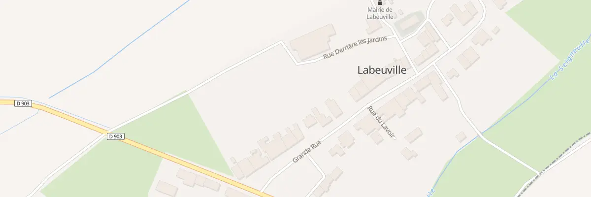 Plan du 14 Gr Grande Rue à Labeuville