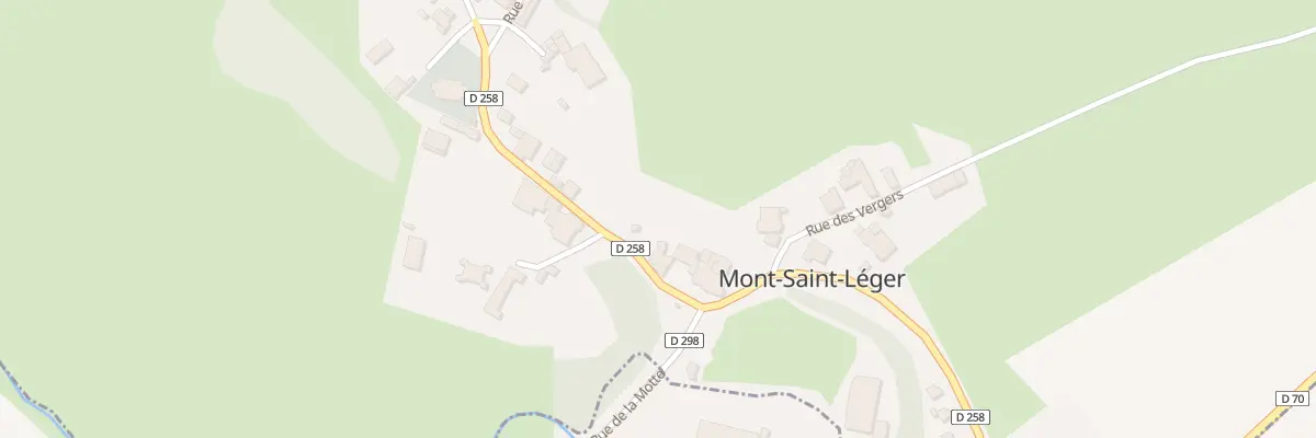 Plan du 7 Gr Grande Rue à Mont-Saint-Léger