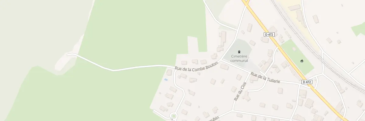 Plan du 6 Rue de la Combe Bouton à Mouchard