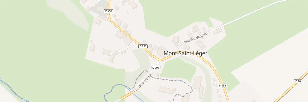 Plan du 9 Gr Grande Rue à Mont-Saint-Léger