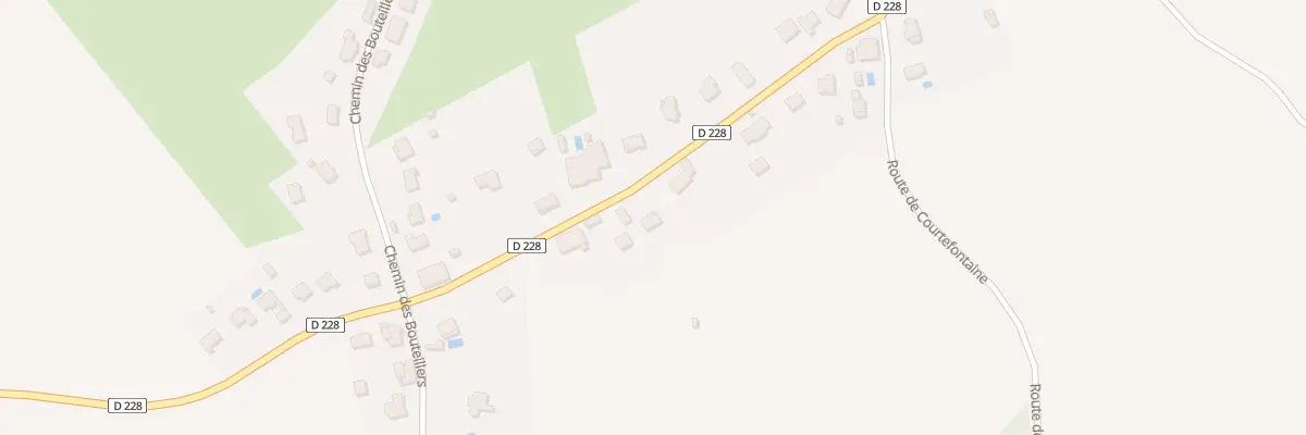 Plan du 41 Rue de Fraisans à Salans