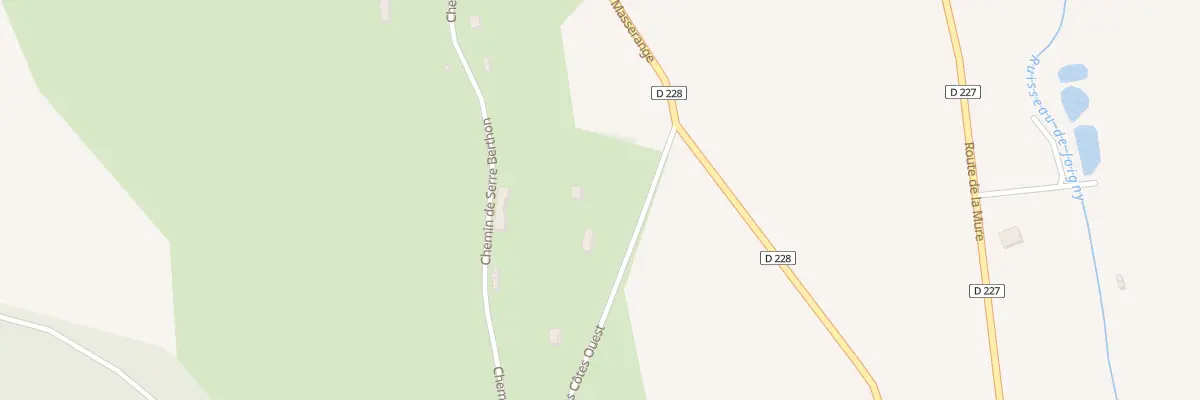 Plan du 88 Che des Côtes Ouest à Châtel-en-Trièves