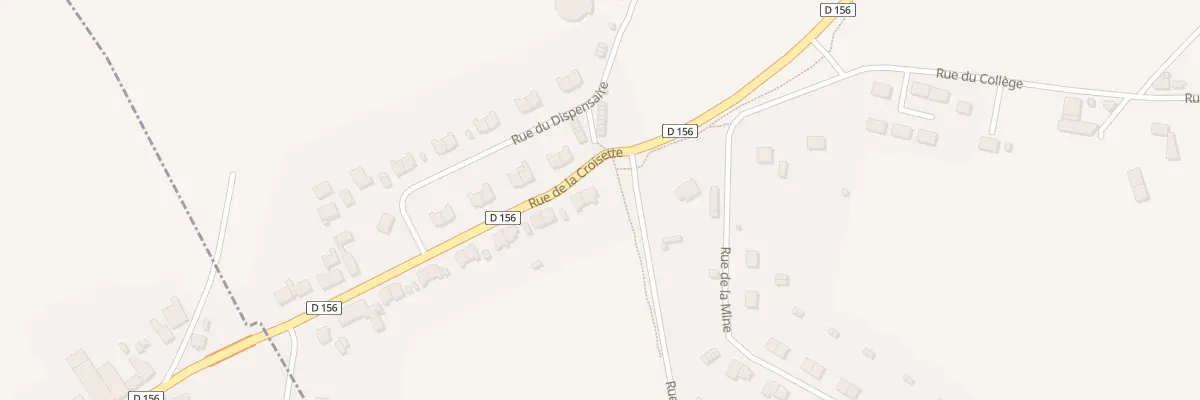 Plan du 70 Rue de la Croisette à Landres
