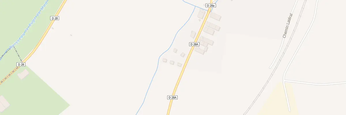Plan du 1 La Croix de Charleville à Saint-Baussant