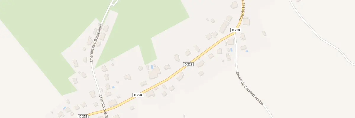 Plan du 44 Rue de Fraisans à Salans