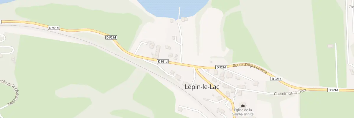 Plan du 27 Che de la Pisciculture à Lépin-le-Lac