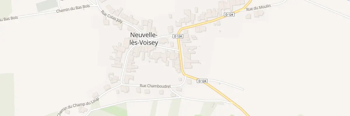 Plan du 4 Rue de Vernois à Neuvelle-lès-Voisey