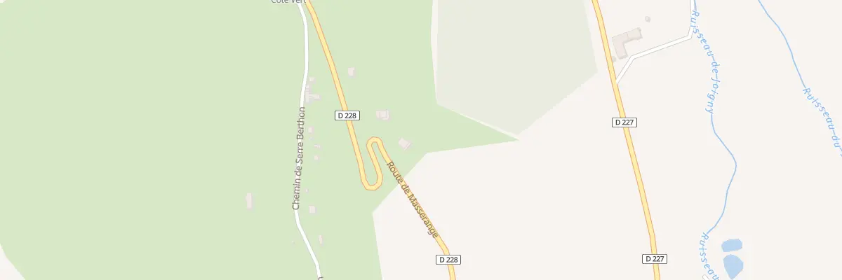 Plan du 5203 Grangeon à Châtel-en-Trièves