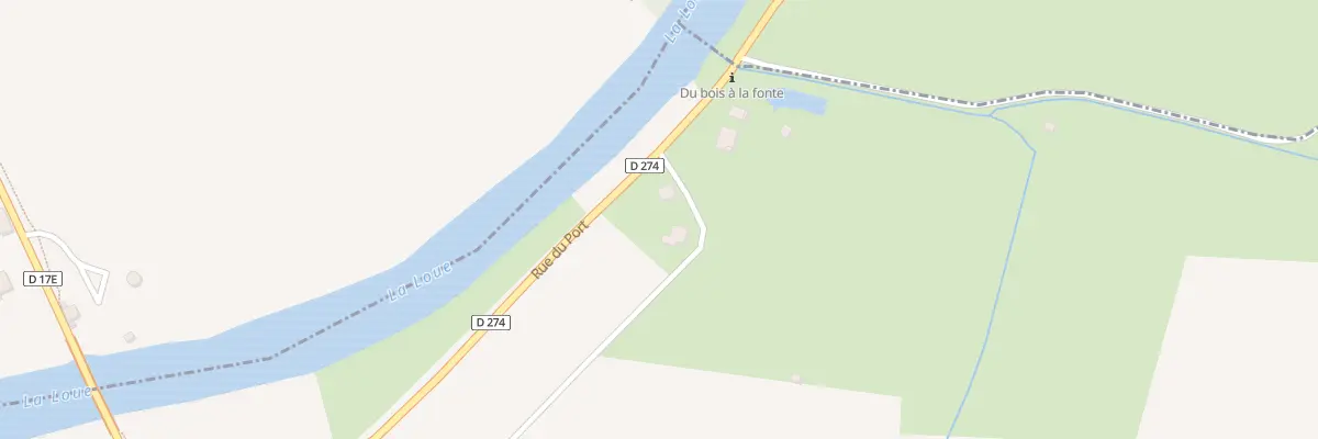 Plan du 4 Rue du Port à Cramans