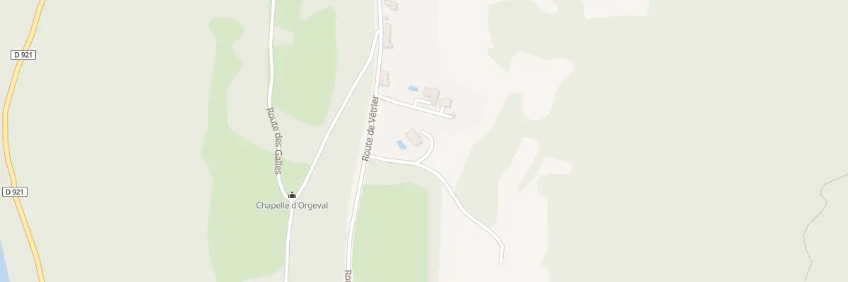 Plan du 1043 Rte de Vétrier à Chanaz