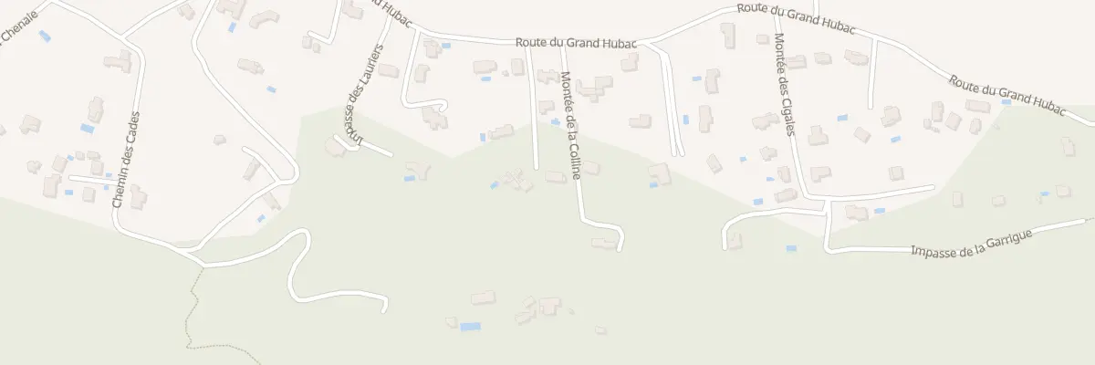 Plan du 108 Mte de la Colline à Artigues