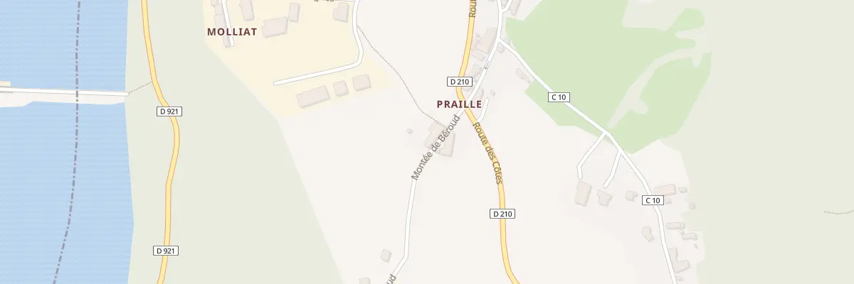 Plan du 62 Mte de Beroud à Chanaz