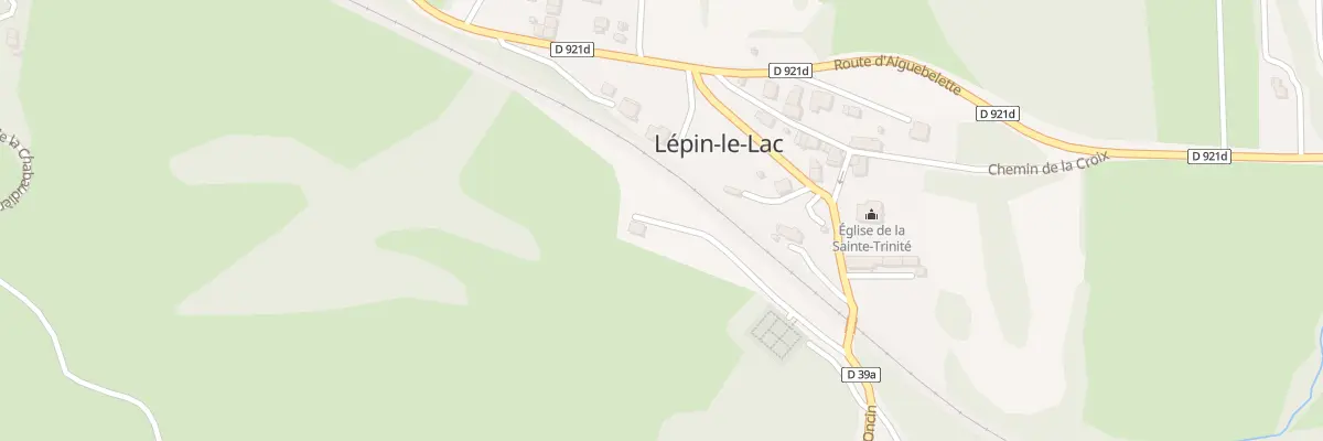 Plan du 137 Imp du 19 Mars à Lépin-le-Lac