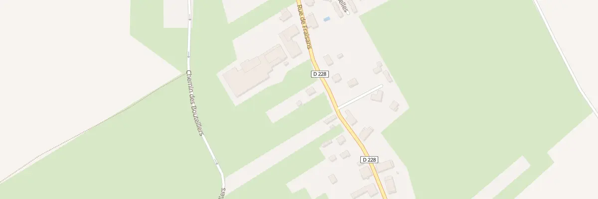 Plan du 12 Rue de Fraisans à Salans