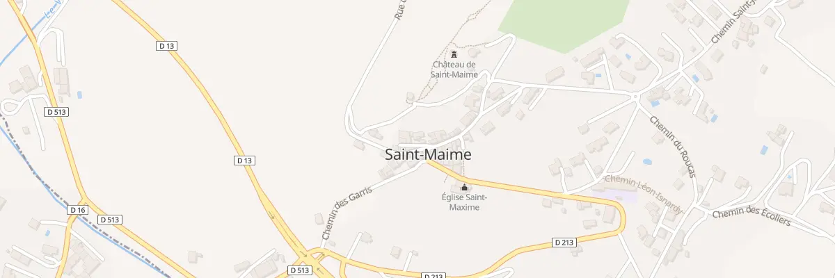 Plan du 10 Imp Valentin à Saint-Maime