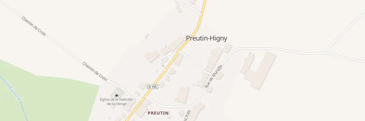Plan du 17 Rue Albert Lebrun à Preutin-Higny