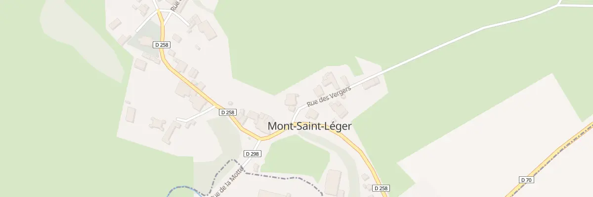 Plan du 1 Rue Vergers à Mont-Saint-Léger