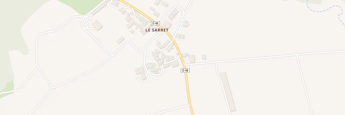 Plan du 5095 Le Sarret à Savournon