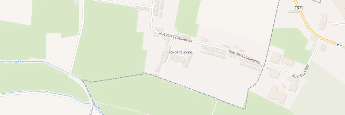 Plan du 18 Rue des Cristalleries à Vannes-le-Châtel