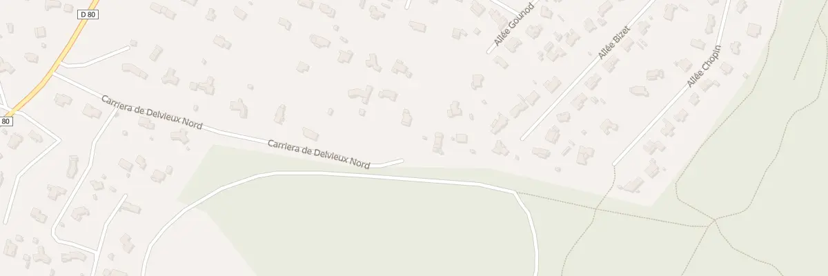 Plan du 1234 Delvieux Nord à Nans-les-Pins