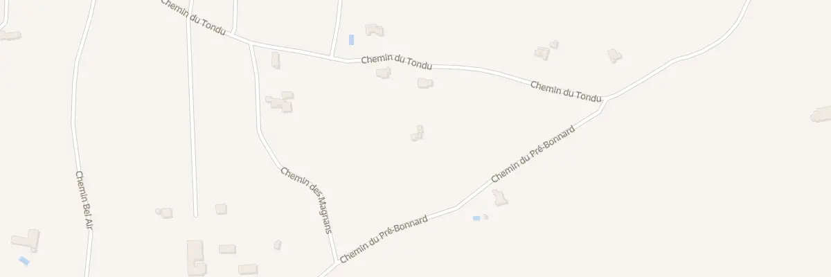 Plan du 276 Che du Pre Bonard à Saint-Étienne-les-Orgues