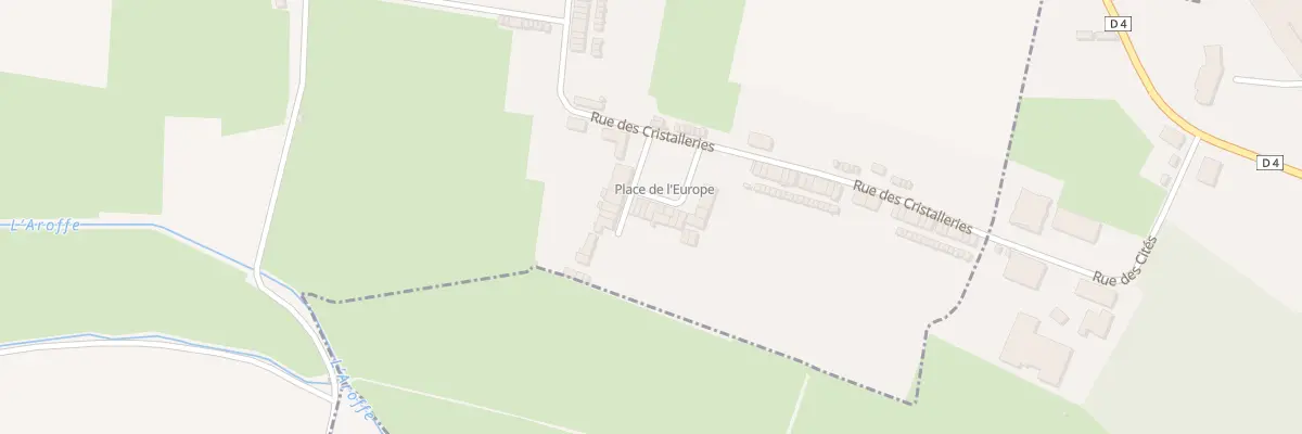Plan du 22 Rue des Cristalleries à Vannes-le-Châtel