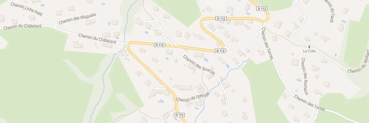Plan du 38 Che des Sources à Herbeys