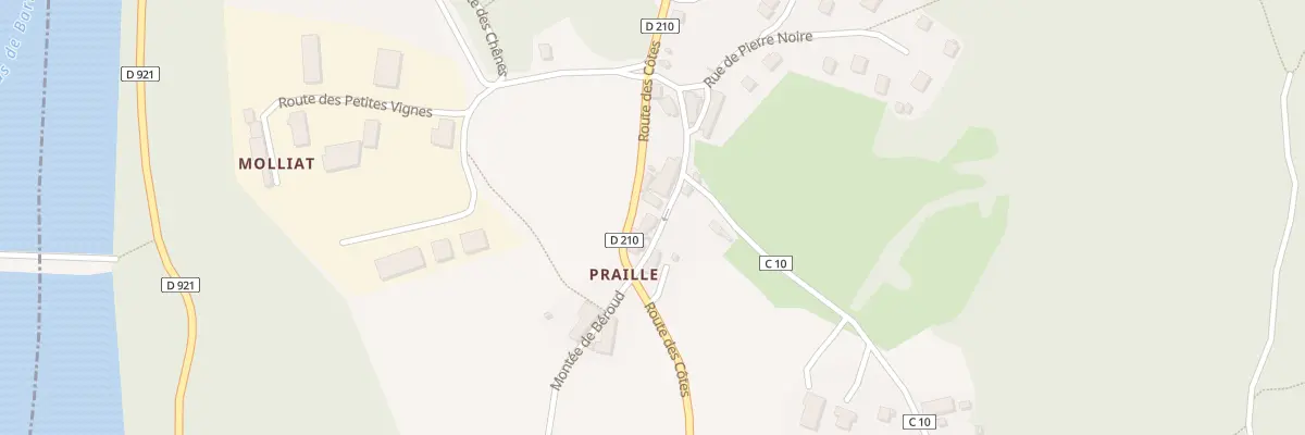 Plan du 48 Rue de la croix à Chanaz