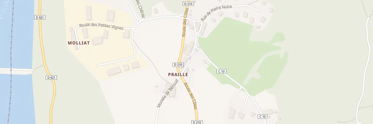 Plan du 54 Rue de la croix à Chanaz