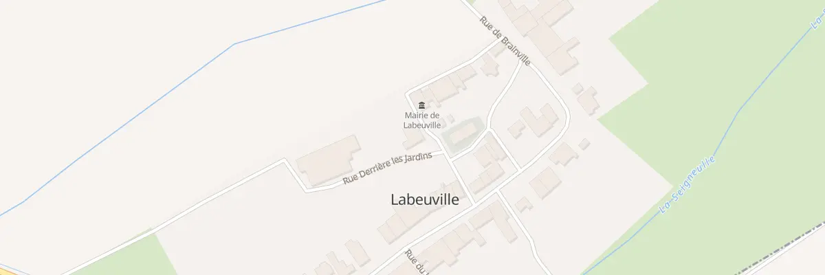 Plan du 2 Rue Derriere les Jardins à Labeuville