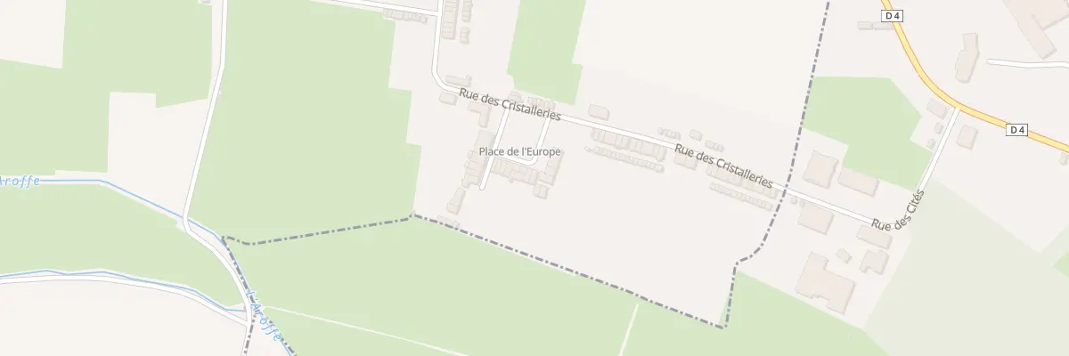Plan du 30 Rue des Cristalleries à Vannes-le-Châtel