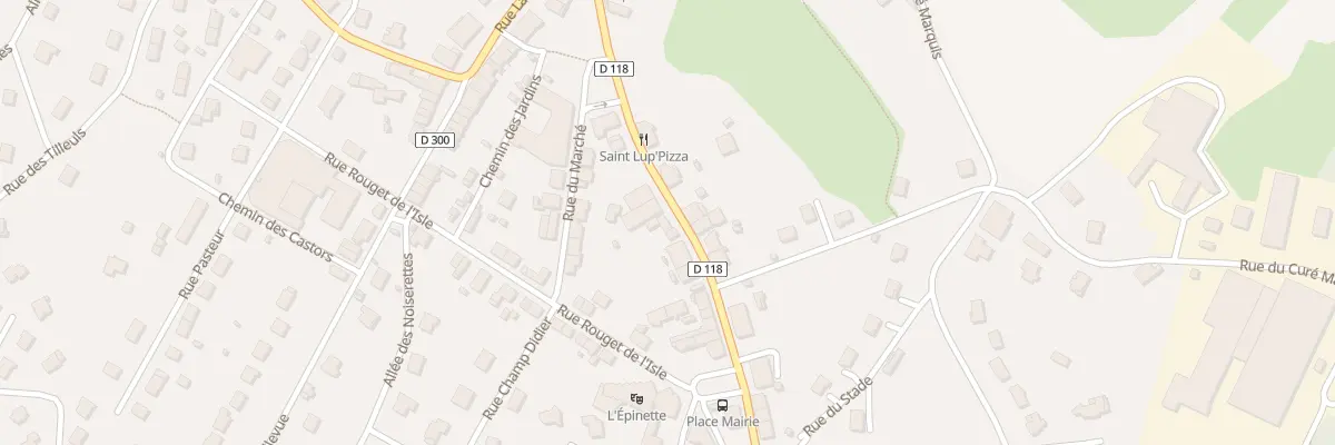 Plan du 4 Grande Rue Saint Lupicin à Coteaux du Lizon