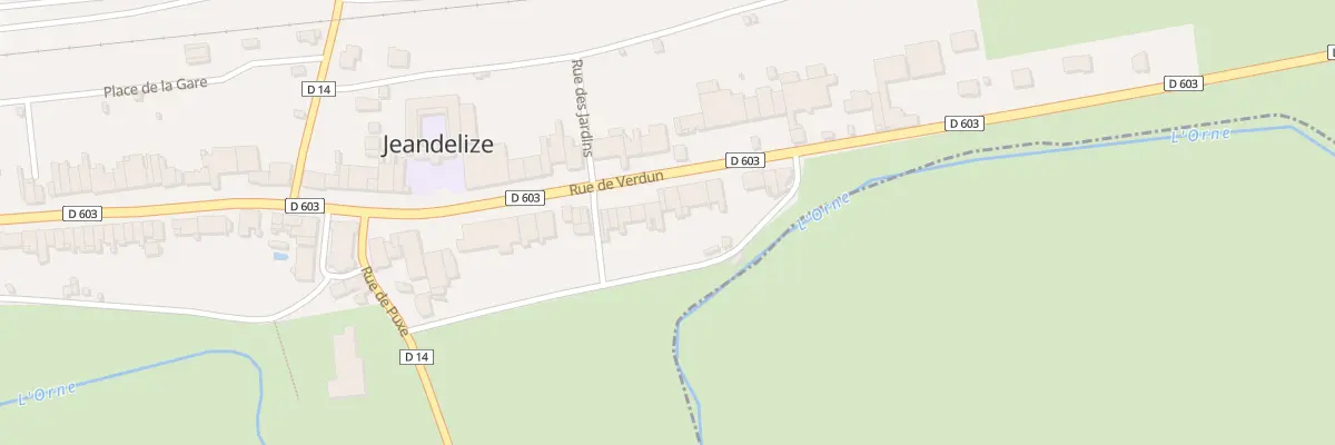 Plan du 82 Rue de Verdun à Jeandelize