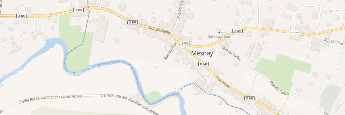 Plan du 4 Rue Basse à Mesnay