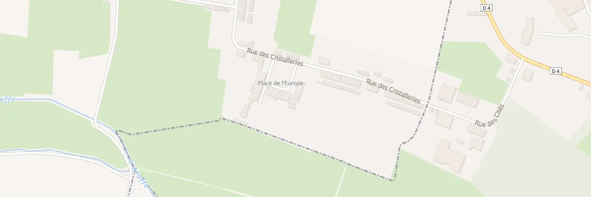 Plan du 32 Rue des Cristalleries à Vannes-le-Châtel