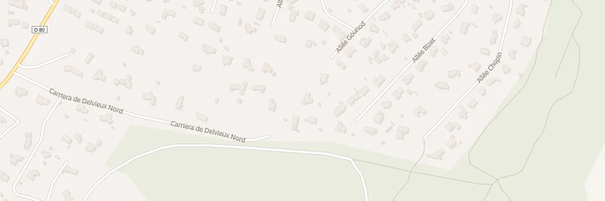 Plan du 6085 Delvieux Nord à Nans-les-Pins
