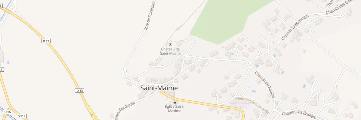 Plan du 53 Mte Sainte-Agathe à Saint-Maime